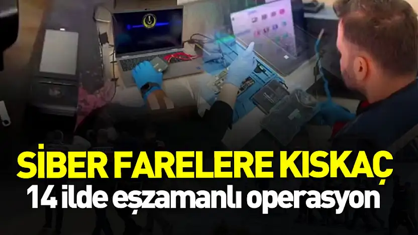 14 İlde Siber Dolandırıcılık Operasyonu: 90 Şüpheli Yakalandı