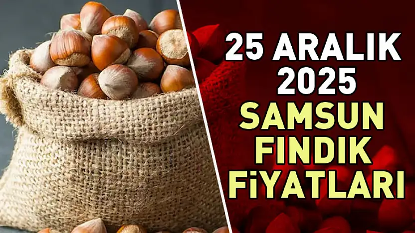 25 Aralık 2025 Samsun fındık fiyatları ne kadar?