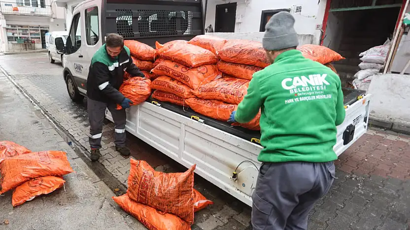 Canik Belediyesi'nden Isınma Desteği