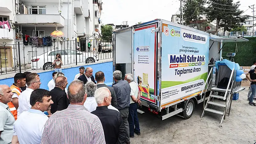 Canik'te geri dönüşümün karşılığı market raflarında