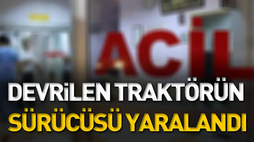 Çarşamba'da Traktör Devrildi: Sürücü Yaralandı