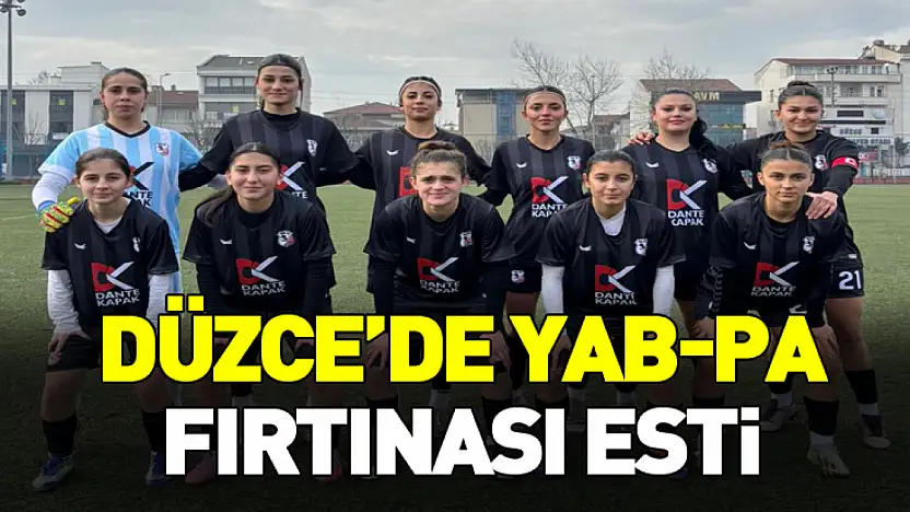 Düzce'de Yab-pa Fırtınası Esti
