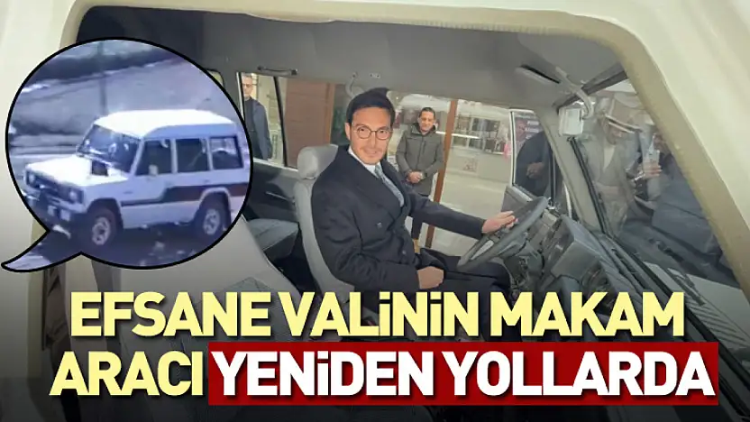 Efsane Valinin Makam Aracı Yeniden Yollarda