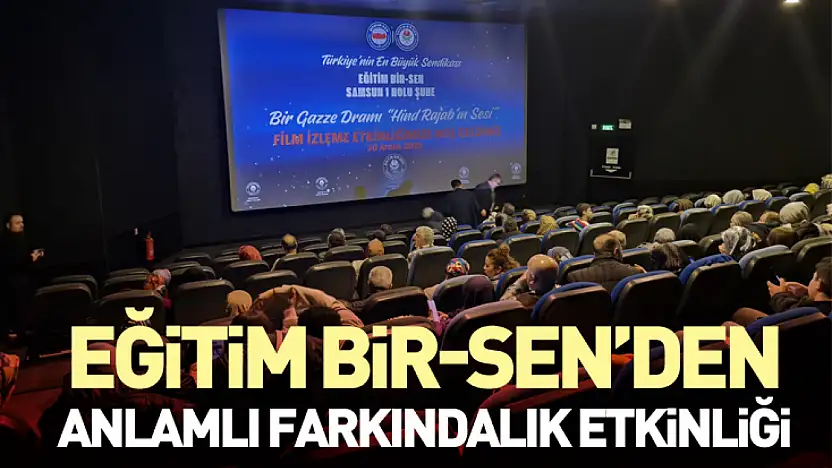 Eğitim Bir-Sen'den Anlamlı Farkındalık Etkinliği
