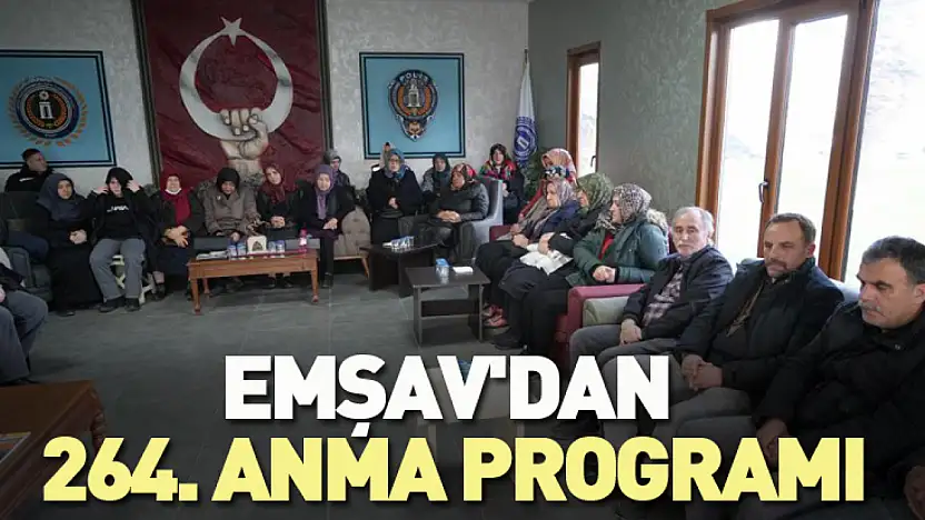 EMŞAV'dan 264. anma programı