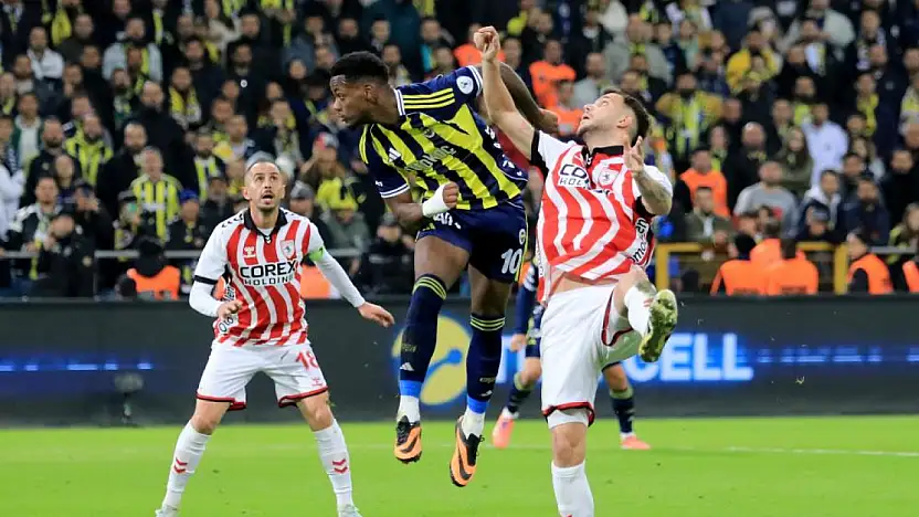 Fenerbahçe'den Net Galibiyet : Samsunspor'u Mağlup Etti