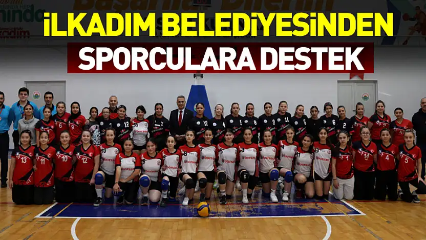 İlkadım Belediyesinden Sporculara Destek
