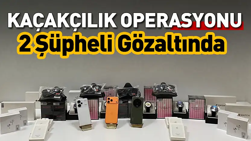 İlkadım'da Kaçakçılık Baskını