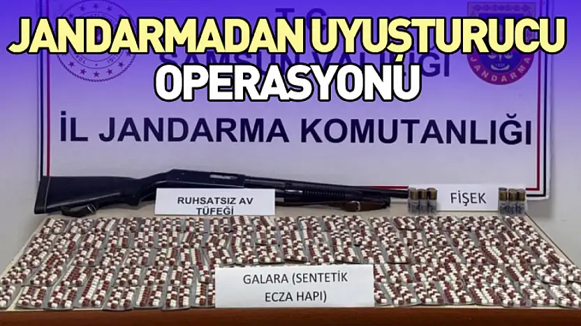 Jandarmadan Uyuşturucu Operasyonu