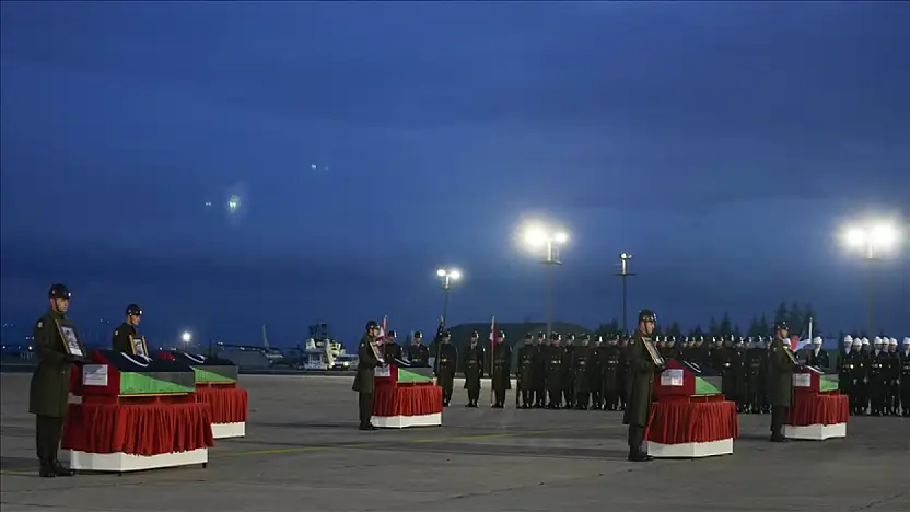 Libya Askeri Heyeti Son Yolculuğuna Uğurlandı