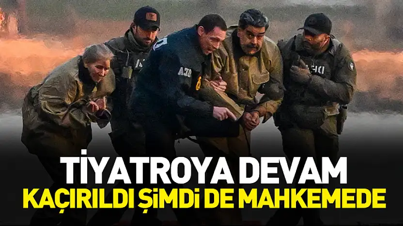 Maduro ve eşi hakim karşısında