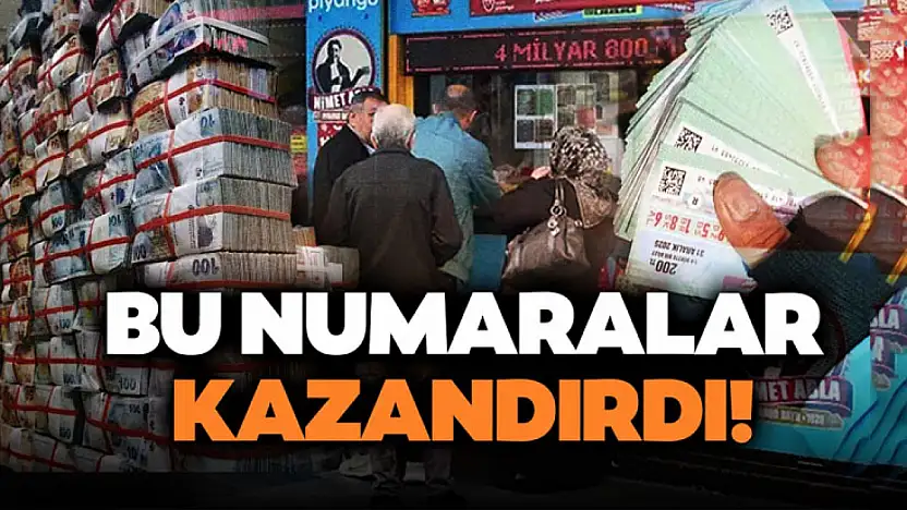Milli Piyango'nun yılbaşı özel çekilişi