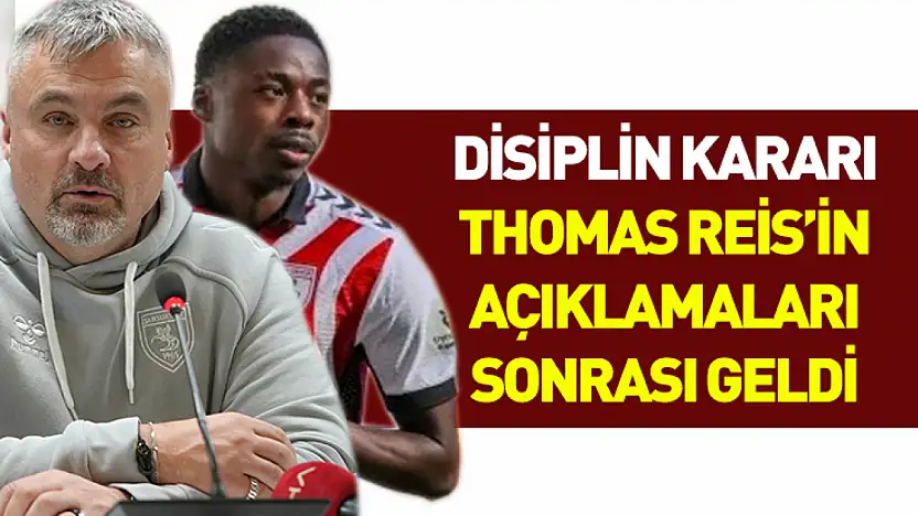 Musaba'ya disiplin kararı Thomas Reis'in açıklamaları sonrası geldi