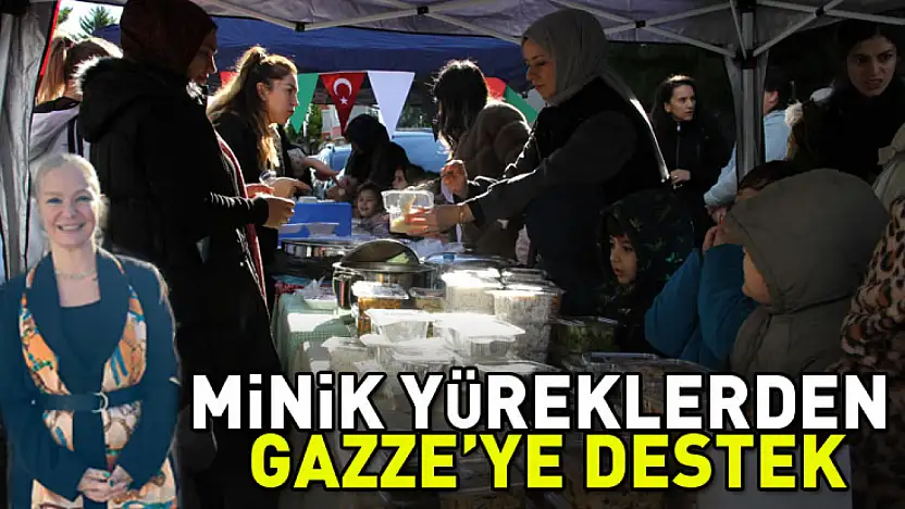 Nene Hatun Anaokulu'ndan Gazze'ye yardım kermesi