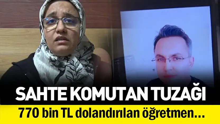 Sahte Jandarma Komutanı, Öğretmeni 770 Bin Lira Dolandırdı