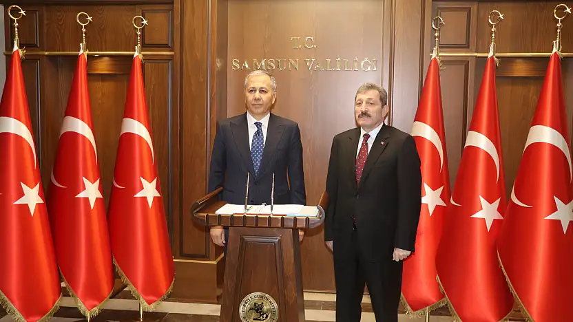 İçişleri Bakanı Yerlikaya, Samsun'da ziyaretlerde bulundu