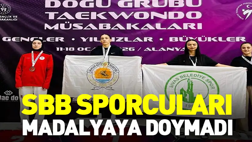SBB Sporcuları Madalyaya Doymadı