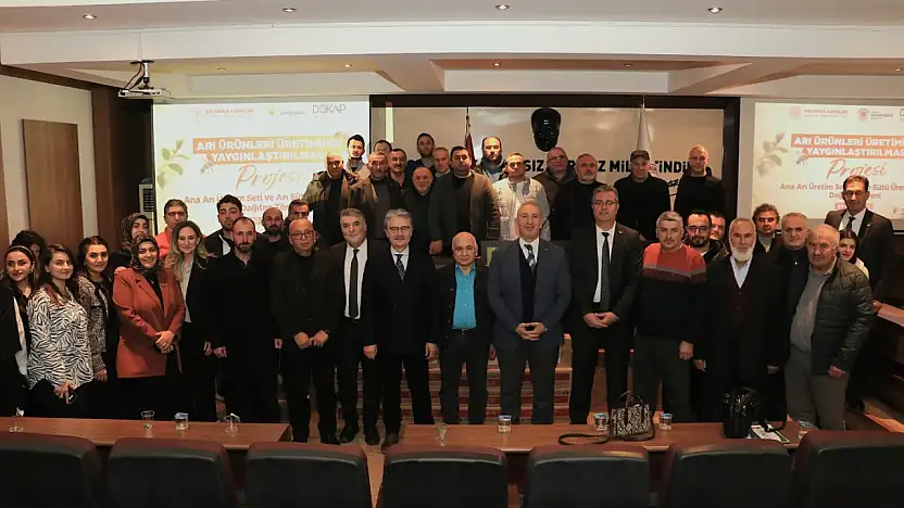 Samsun'da arıcılara üretim seti desteği