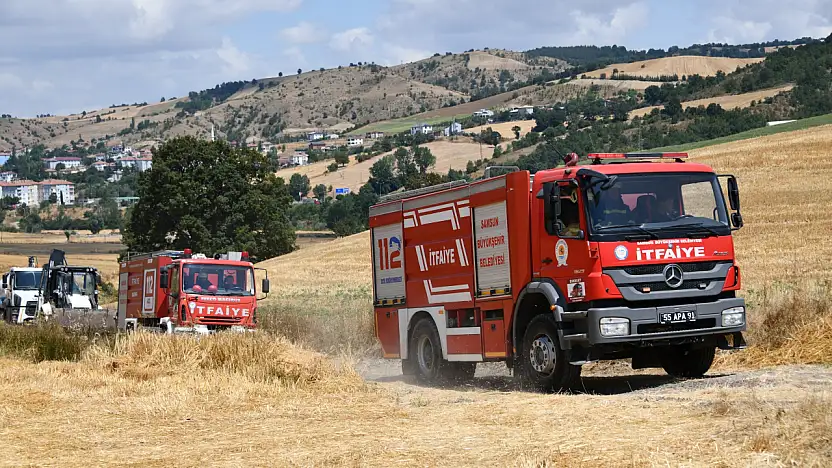 Samsun İtfaiyesi 2025'te Hayat Nöbetindeydi