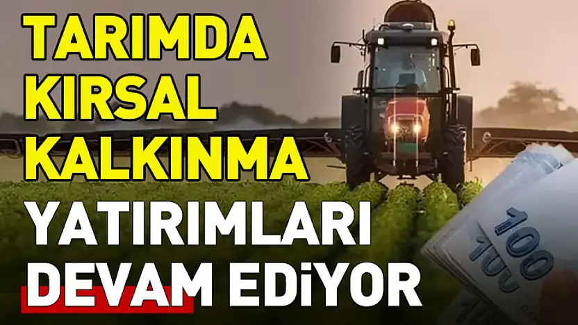 Samsun Tarımında Kırsal Kalkınma Yatırımları Devam Ediyor