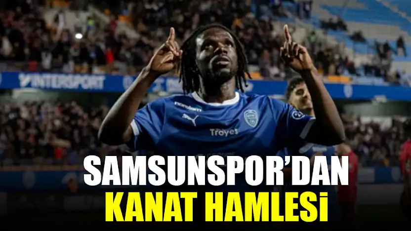 Samsunspor'dan Kanat Hamlesi
