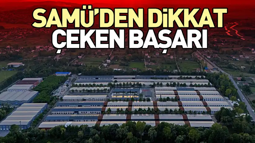 SAMÜ'den Dikkat Çeken Başarı