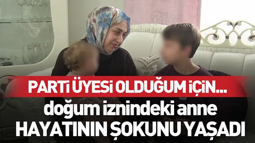 Yasal hakkını kullanmak istedi, işinden oldu