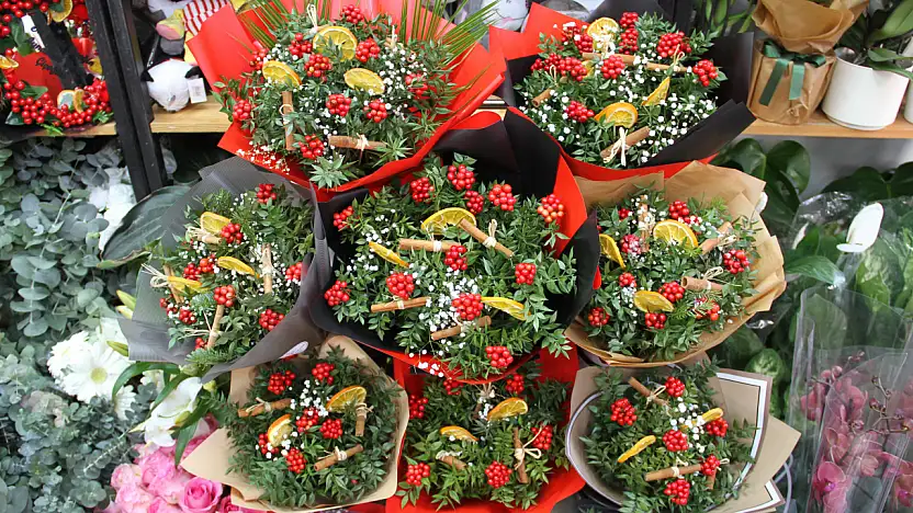 Yeni Yılın Habercisi 'Kokina' Tezgahlarda