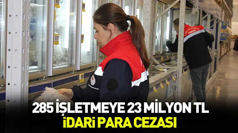 Yılbaşı öncesi marketlere denetim