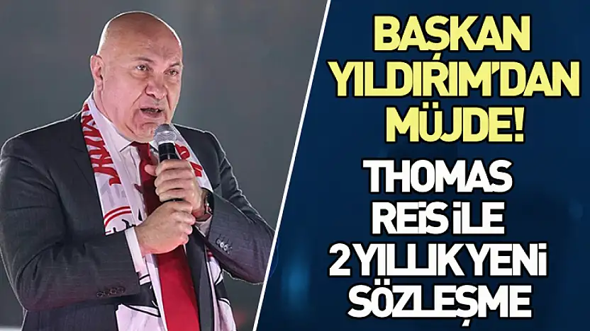 Samsunspor Başkanı Yüksel Yıldırım duyurdu