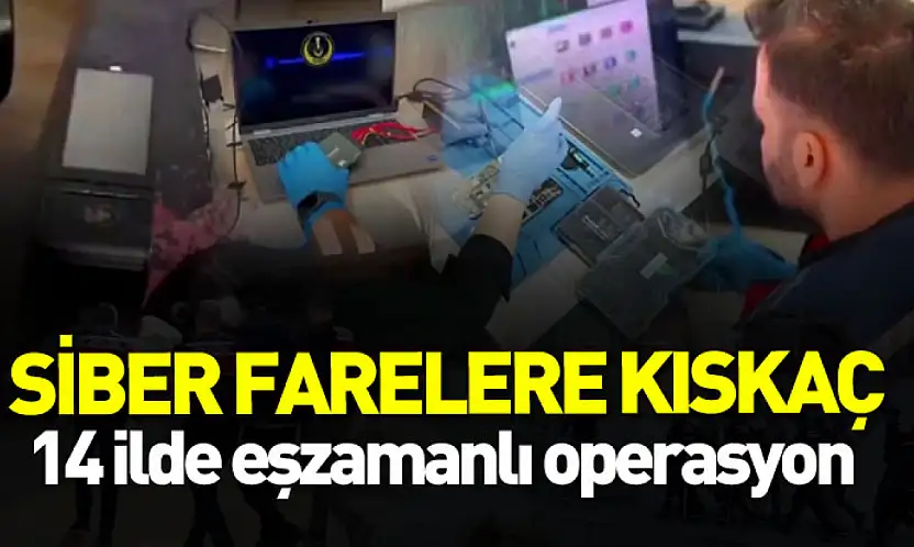 14 İlde Siber Dolandırıcılık Operasyonu: 90 Şüpheli Yakalandı