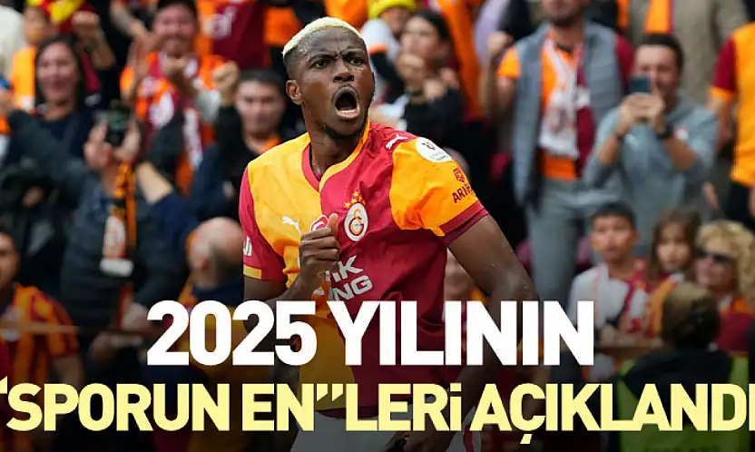 2025 Yılının 'Sporun En'leri Açıklandı