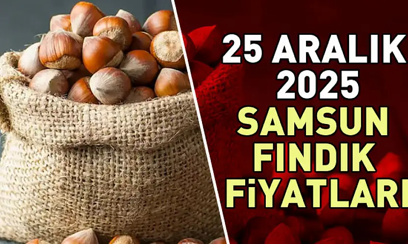 25 Aralık 2025 Samsun fındık fiyatları ne kadar?