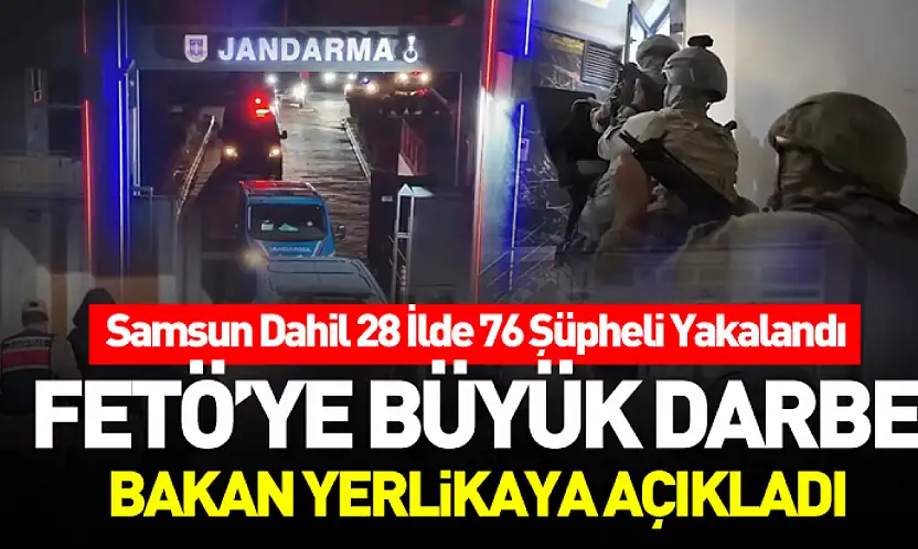 28 İlde Eş Zamanlı Operasyon