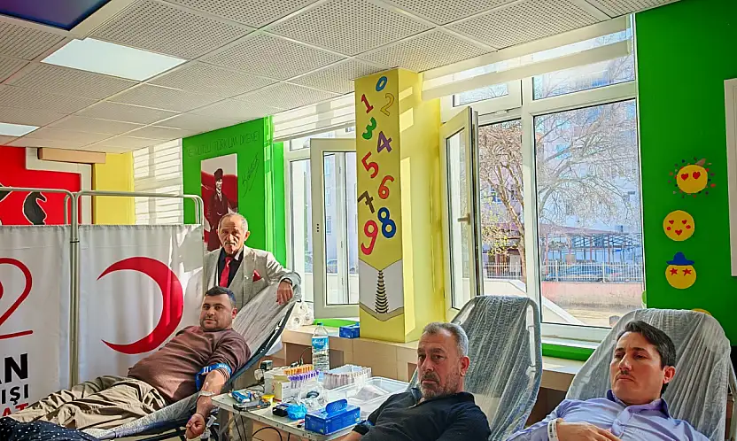 Alaçam'da iki günde 221 ünite kan toplandı