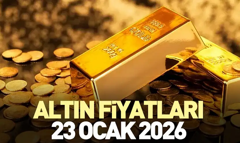 Altın fiyatları 23 ocak 2026