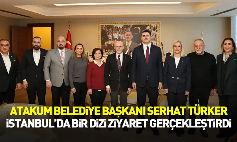 Atakum Belediye Başkanı Türker'den İstanbul'da belediye ziyaretleri gerçekleştirdi