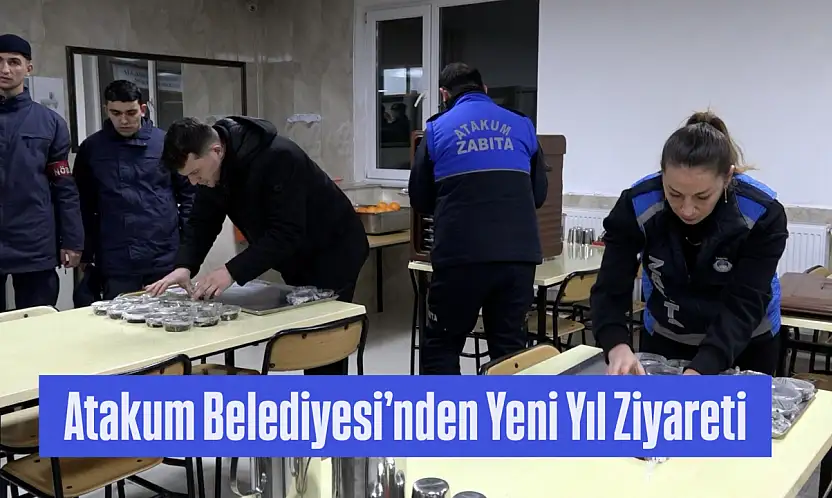 Atakum Belediyesi'nden Yeni Yıl Ziyareti