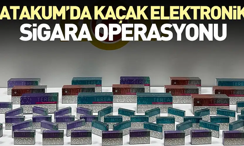 Atakum'da Kaçak Elektronik Sigara Operasyonu