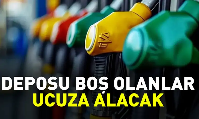 Benzine indirim bekleniyor