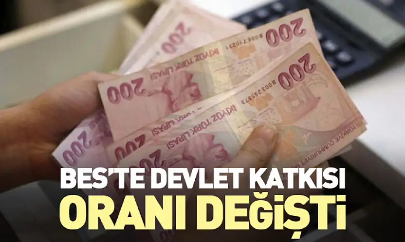 BES'te Devlet Katkısı Oranı Değişti