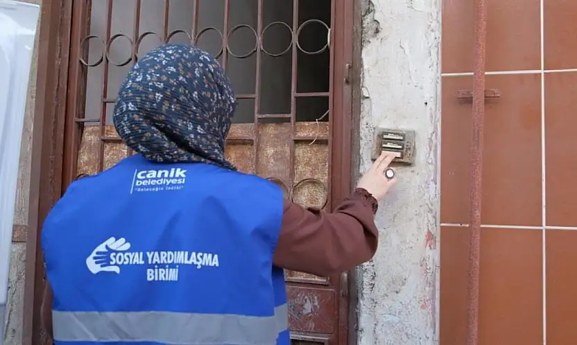 Canik Belediyesi'nden gönüllere dokunan sosyal destekler