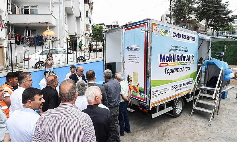 Canik'te geri dönüşümün karşılığı market raflarında