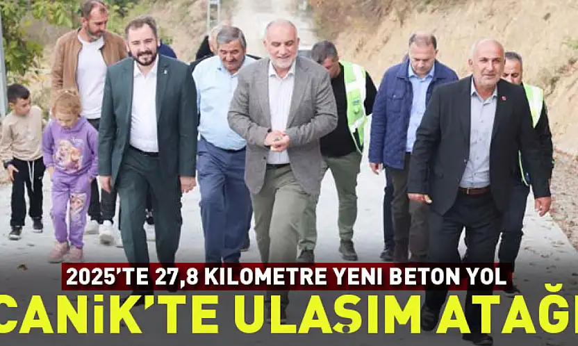 Canik'te ulaşım atağı