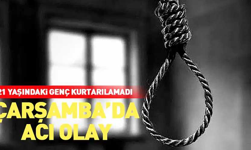 Çarşamba'da Acı Olay: 21 Yaşındaki Genç Kurtarılamadı