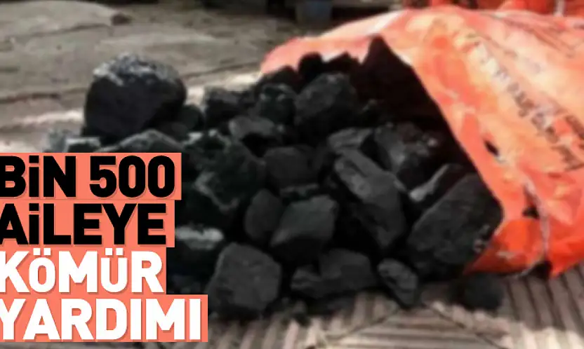 Çarşamba'da bin 500 aileye kömür yardımı