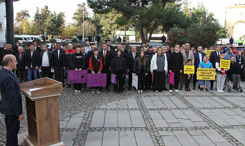 Çarşamba'da Engelliler Günü kutlandı