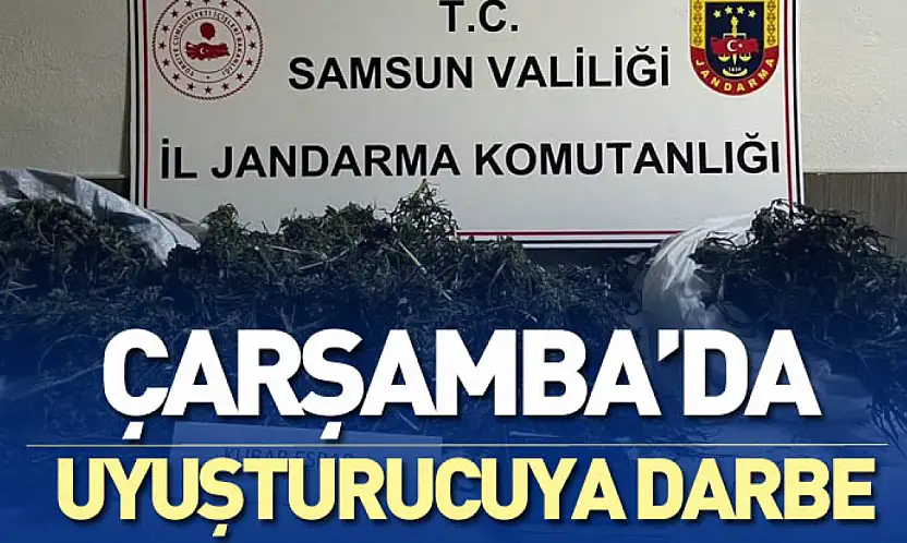 Çarşamba'da Uyuşturucuya Darbe