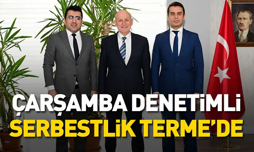 Çarşamba Denetimli Serbestlik Müdürlüğünden Terme Belediyesine Ziyaret