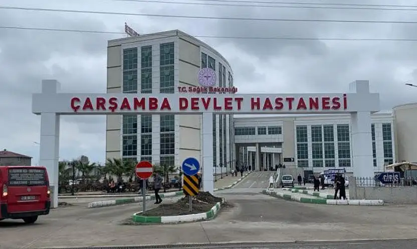 Çarşamba Devlet Hastanesinde 11 ayda 1,2 milyon muayene 2025'te rekor sayıda hizmet verildi